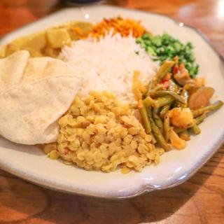 スリランカプレート（エビ）(アフターグロウ)