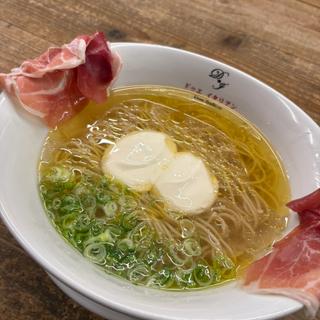 らぁ麺生ハムフロマージュ(Ramen ドゥエ Edo Japan)