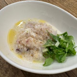 リゾット（らぁ麺フロマージュ）(Ramen ドゥエ Edo Japan)