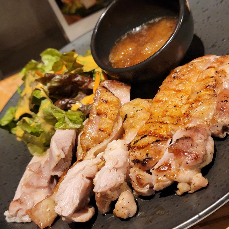 チキンステーキ定食～おろしポン
酢添え～(るのや)