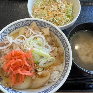 ねぎ塩豚丼(吉野家 １０号線都城店 )