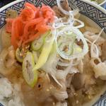 ねぎ塩豚丼(吉野家 １０号線都城店 )