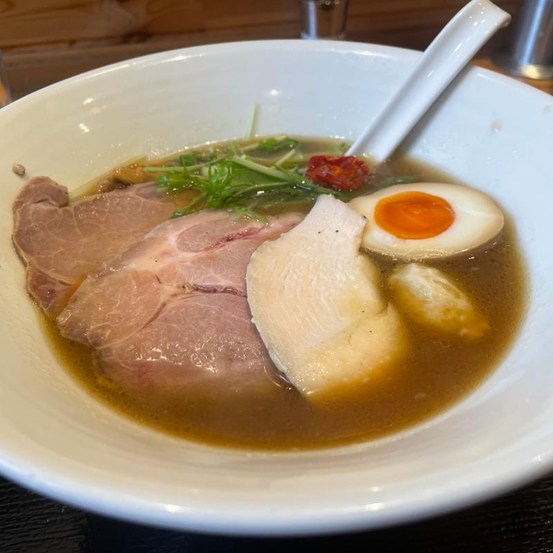 貝醤油そば(麺屋貝原)