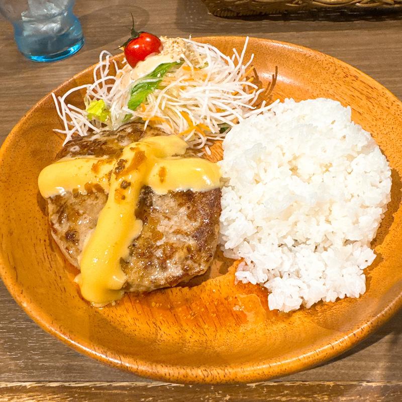 チーズバーグディッシュMサイズ(びっくりドンキー 大阪狭山店)