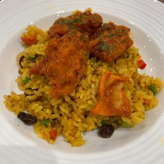 ドライカレーセット(カフェ・ベローチェ池袋西口店)