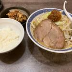 ふじ麺こってり　唐揚げセット(景勝軒 伊勢崎総本店 )