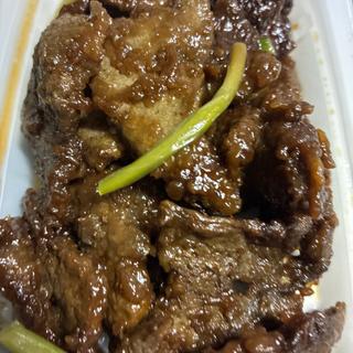 たまり醤油仕込み　豚レバーの甘辛揚げ(セブンイレブン 札幌北6条西1丁目)