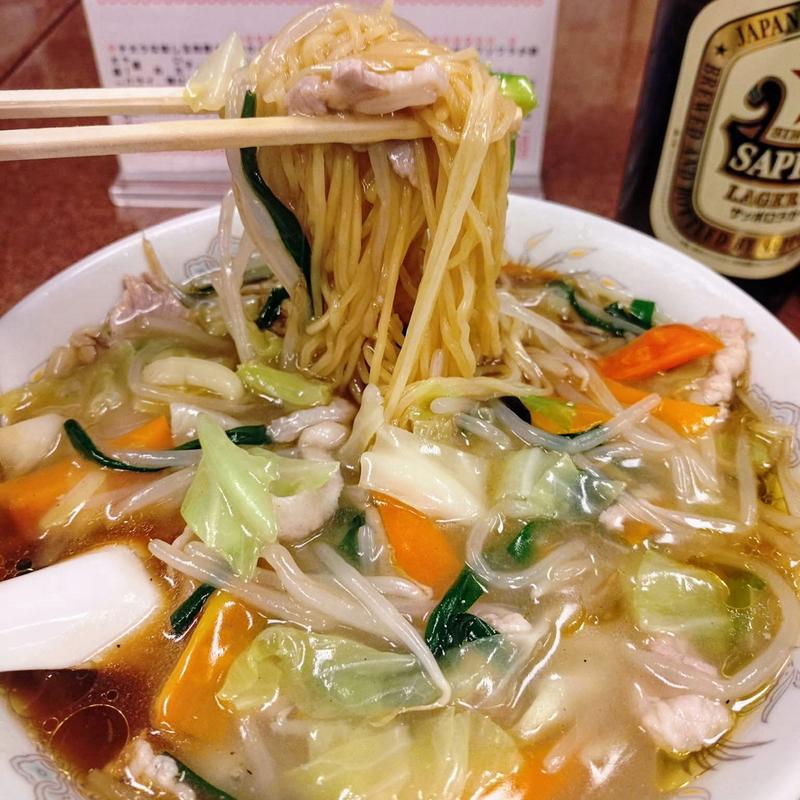 サンマーメン(三ちゃん食堂)