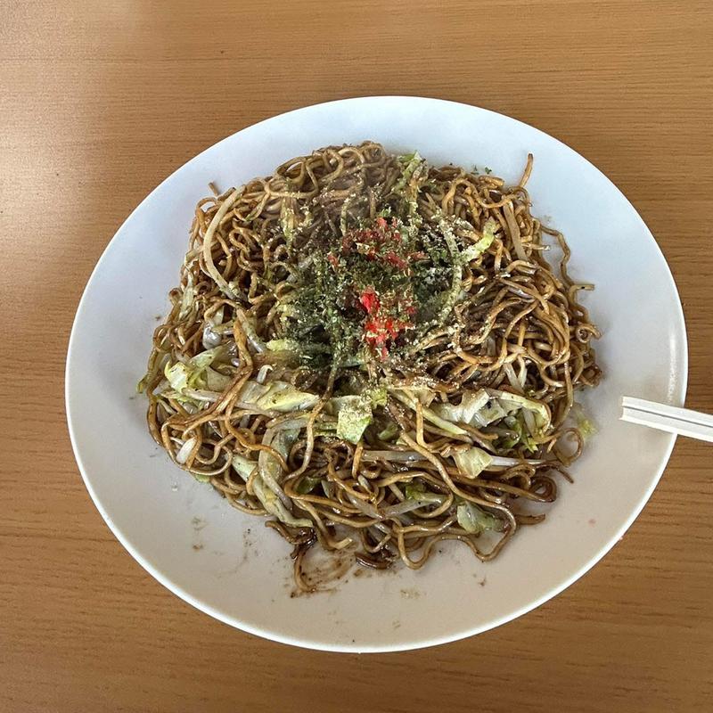 焼きそば 大盛り(しろがね焼そば)