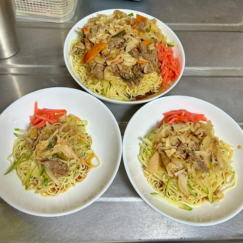 焼肉冷やしラーメン(ベルクス 東墨田店)