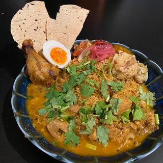 秋のビリヤニ(こなきカレー)