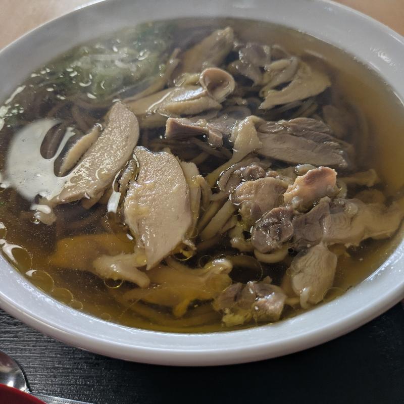 肉そば(そば処えびす )