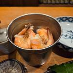 有頭海老のバケツ盛り 小