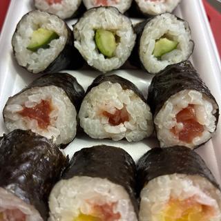 細巻寿司(とろたく、ネギトロ、鉄火胡瓜)