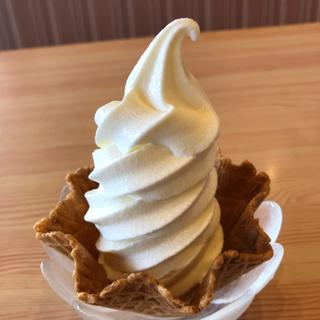 ジャンボ北海道牛乳ソフト(とんでん 花畑店)