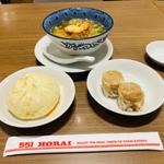 モーニングセット(551蓬莱 「飲茶CAFE」伊丹空港店（南ターミナル） （ゴーゴーイチホウライ）)