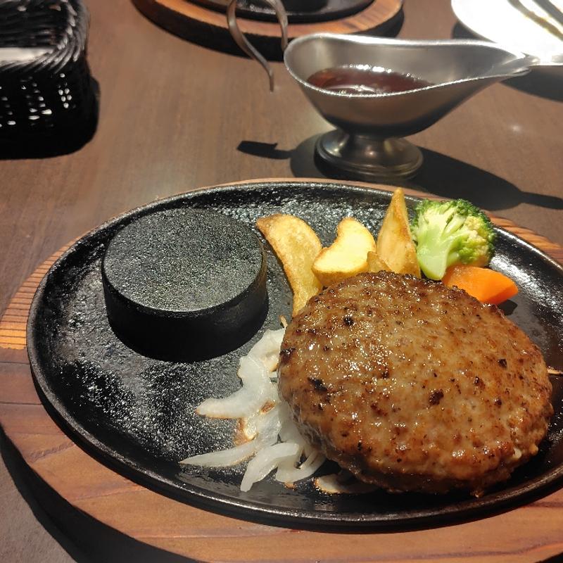 あさくまハンバーグ(ステーキのあさくま 可児店)