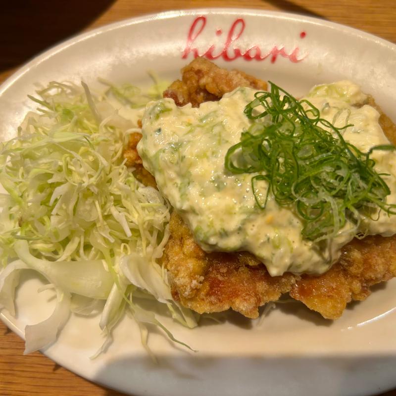 唐揚げ+岩のりタルタル(東のHIBARI)