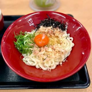 たまかけうどん