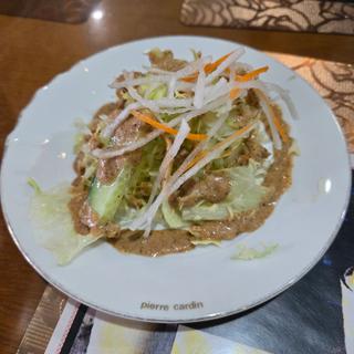 サラダ(インド料理スーリヤ)