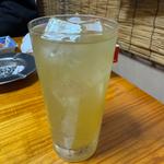 二階堂の緑茶割り