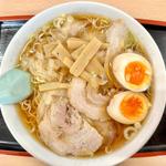 ワンタンメン 大盛 味玉