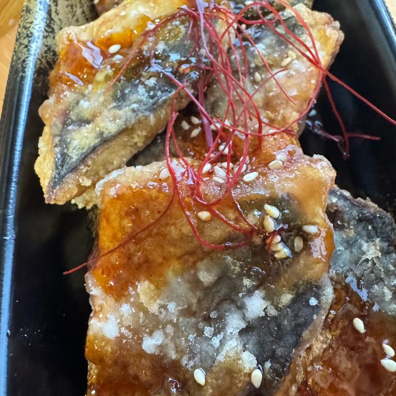 さばの甘辛竜田揚げ(スーパーセンタートライアル都城都北店)