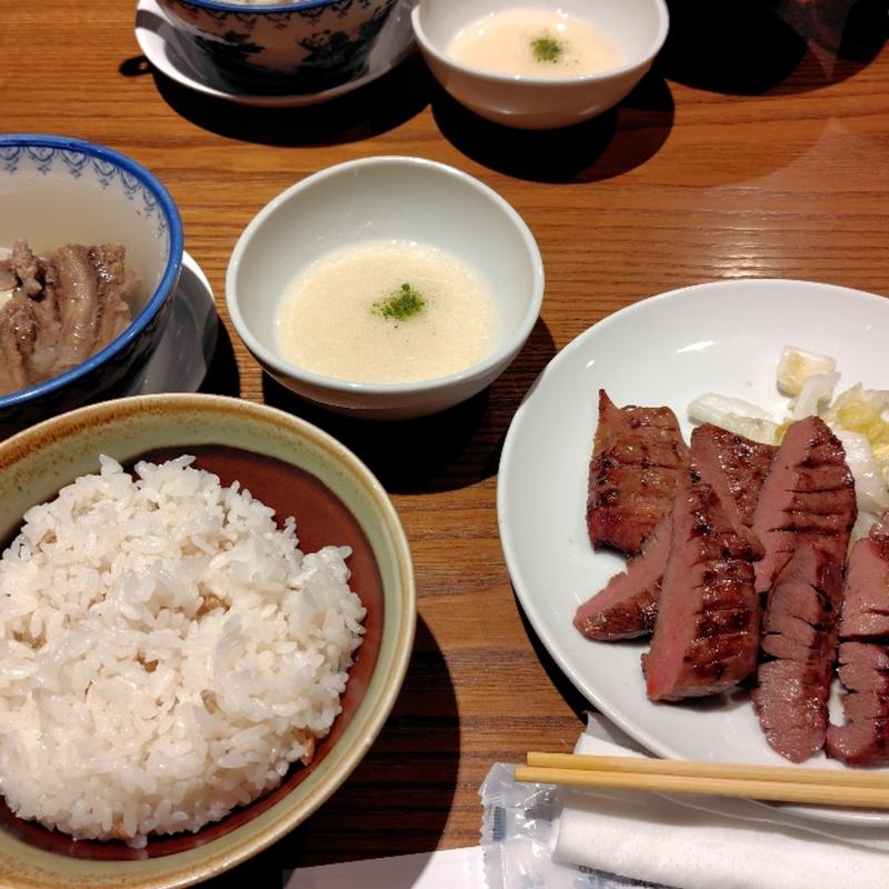 牛タン5枚(10切)定食(たんや善治郎 多賀城店)