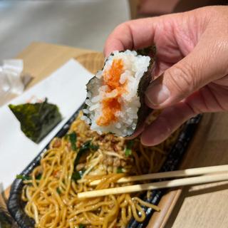 辛子明太子のおにぎり