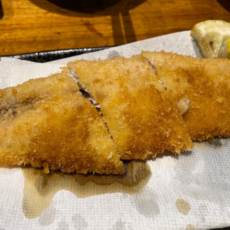 サバフライ(麺や おの食堂)