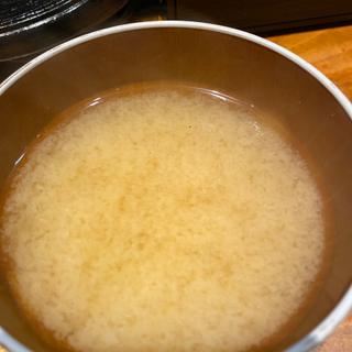 みそ汁(麺や おの食堂)