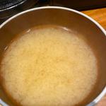 みそ汁(麺や おの食堂)