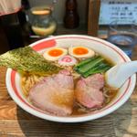 中華そば、煮玉子トッピング(麺壱　吉兆 )