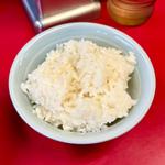 半ライス(ラーメン山岡家 南2条店)