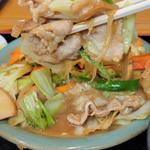 野菜みそ炒め定食(丸福)