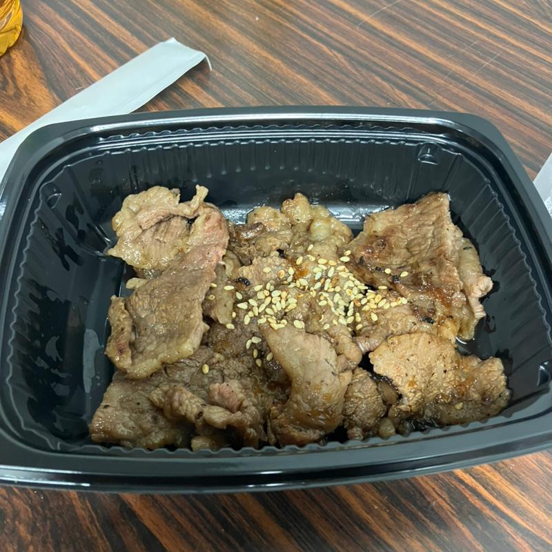 備前牛牛バラ網焼きカルビ飯(ビストロMeatUp 備前)