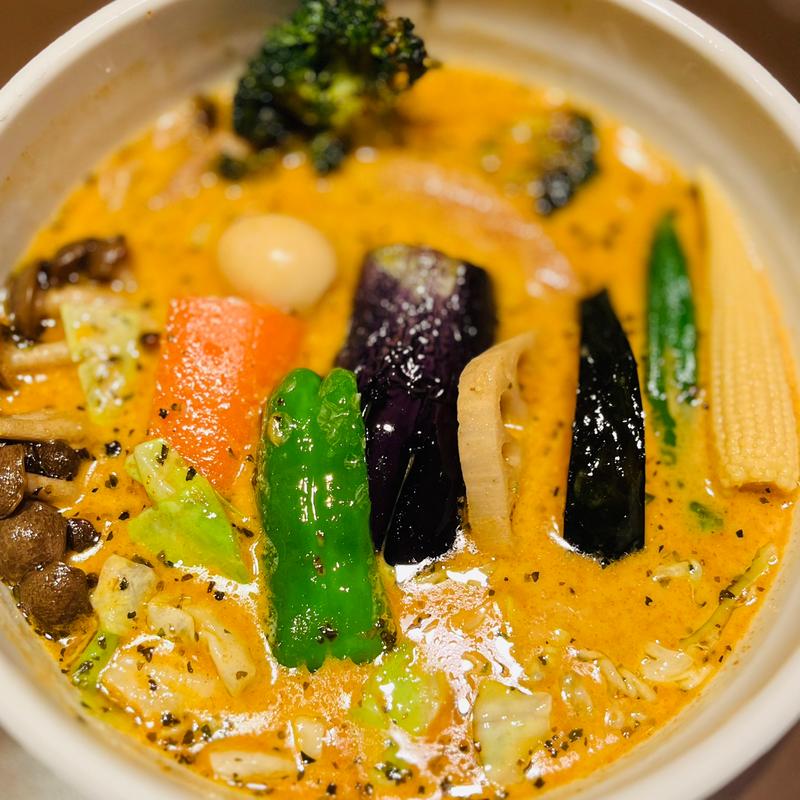 ポーク角煮野菜カレー(SOUP CURRY KING セントラル)