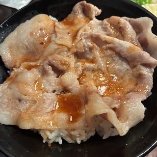 国産豚ロース肉の焼肉丼