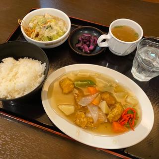 日替定食　酢豚