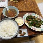 レバーニラ炒めとライス(中華そば 大宣 （ちゅうかそば だいせん）)