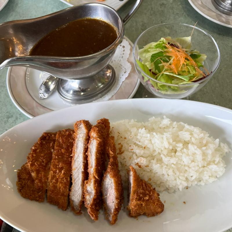 カツカレー(富士国際ゴルフクラブレストラン )