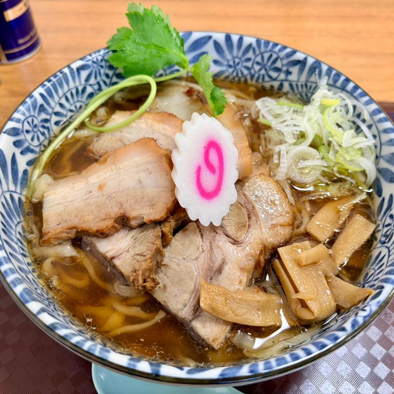 中華そば大盛り＋チャーシュー(らーめん理庵)