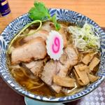 中華そば大盛り＋チャーシュー