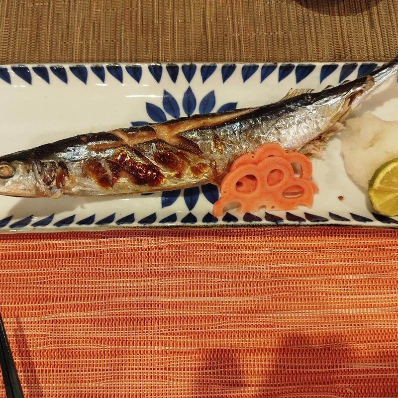 さんまの塩焼き(釜飯と和食 旬)