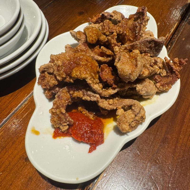 揚げレバー(万豚記 ヨドバシAKIBA店)