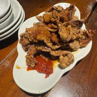 揚げレバー(万豚記 ヨドバシAKIBA店)