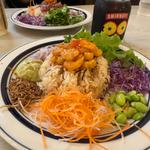 スパイシーシュリンプポキボウル(Cafe&Bar 路地裏カフェ千葉店)