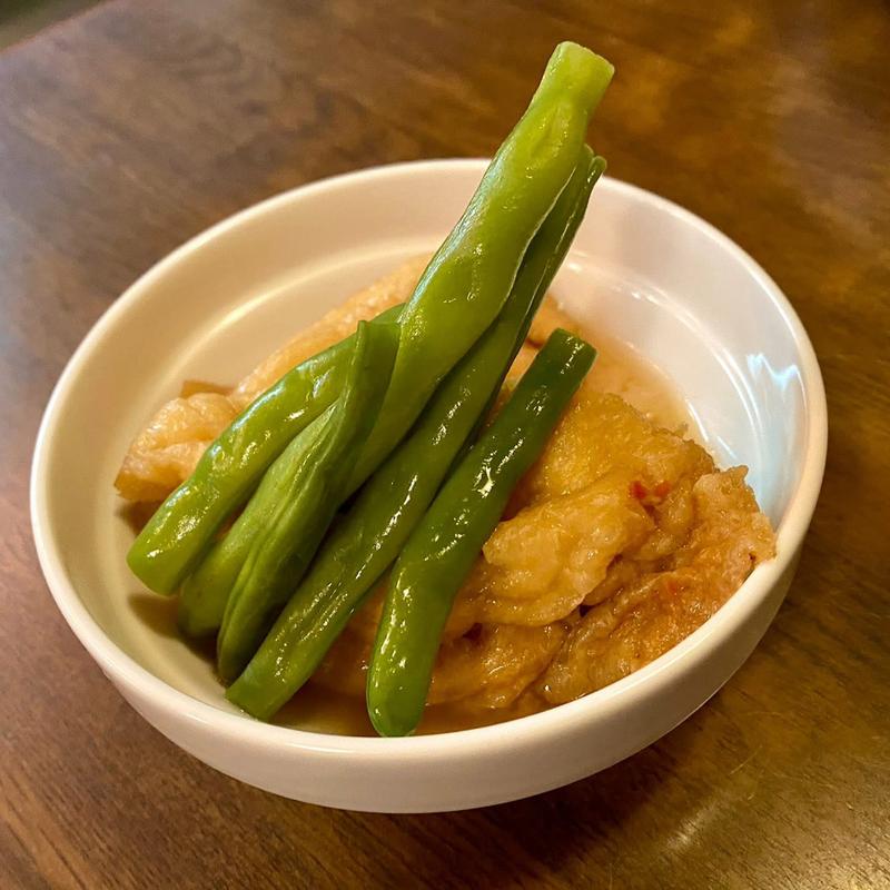 油揚げの煮付け(いこい食堂)