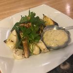 秋野菜炭焼盛合せ ～自家製アンチョビマヨネーズ～(たんたん)