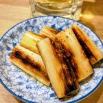 地ネギ焼浸し(貝 刺身専門店 しらはら 関内)